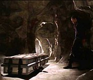 A cave and a coffin